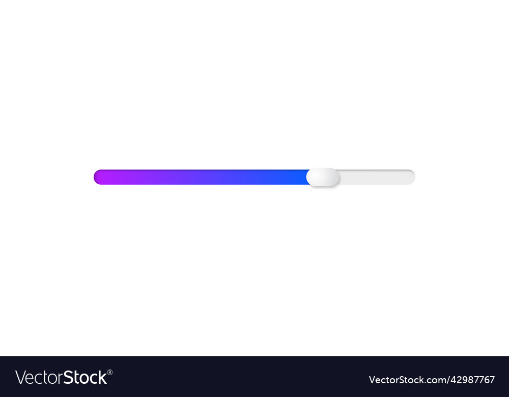 Colored scroll bar for user interface scrollbar