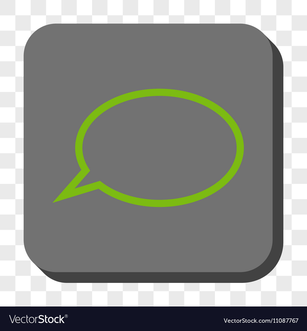 Hint cloud rounded square button
