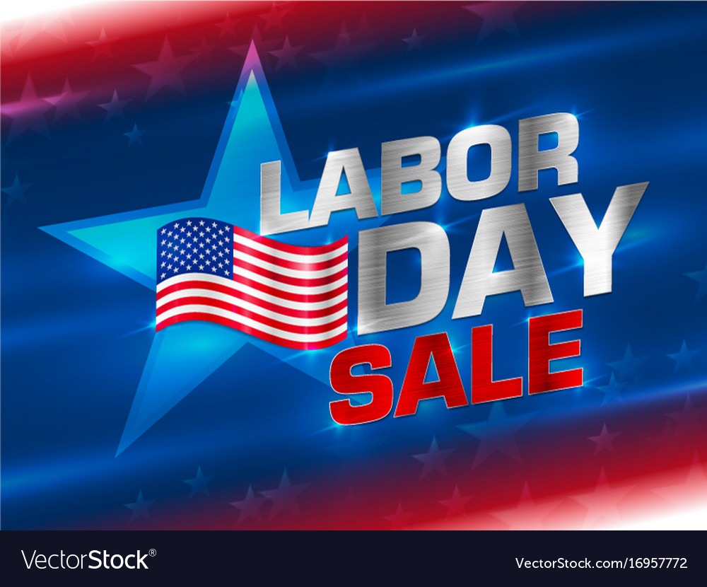 American labor day background