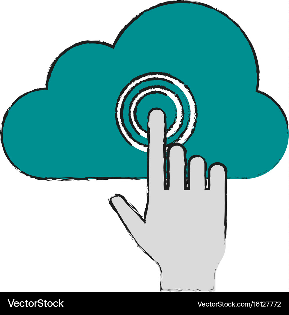 Cloud storage Royalty Free Vector Image - VectorStock