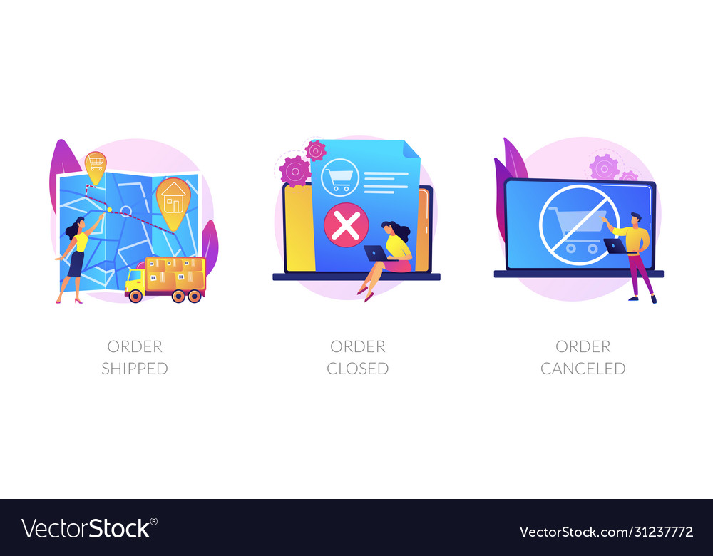 E-commerce shipping concept metaphors