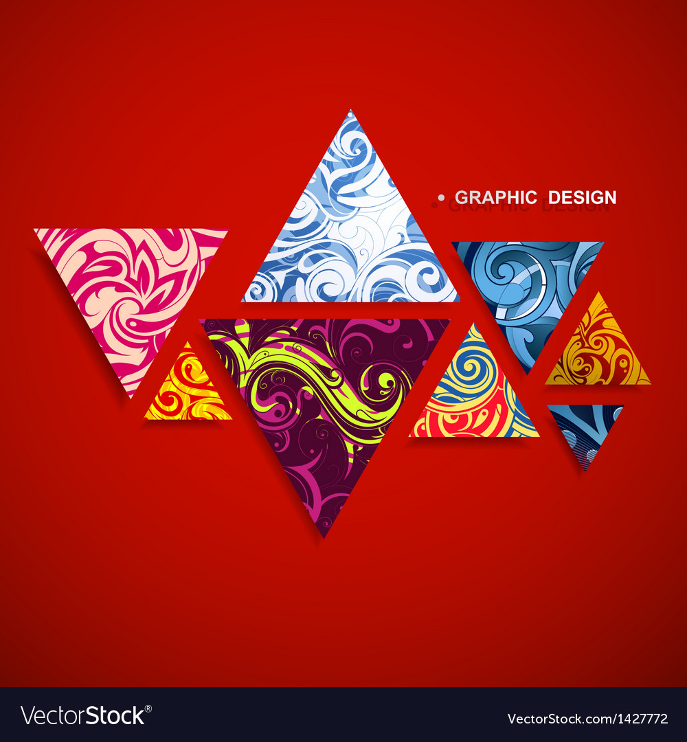 Geometric Triangle Pattern