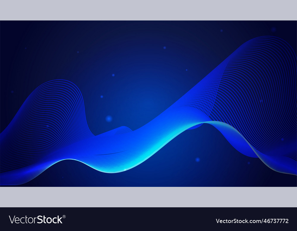 Gradient background simple light blue and black Vector Image