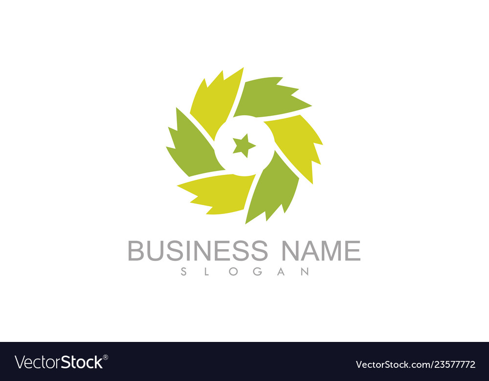 Rundblatt Logo vector image Rundblatt Logo