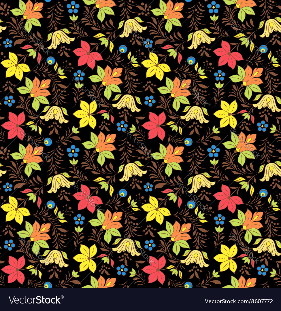 Russian seamless pattern