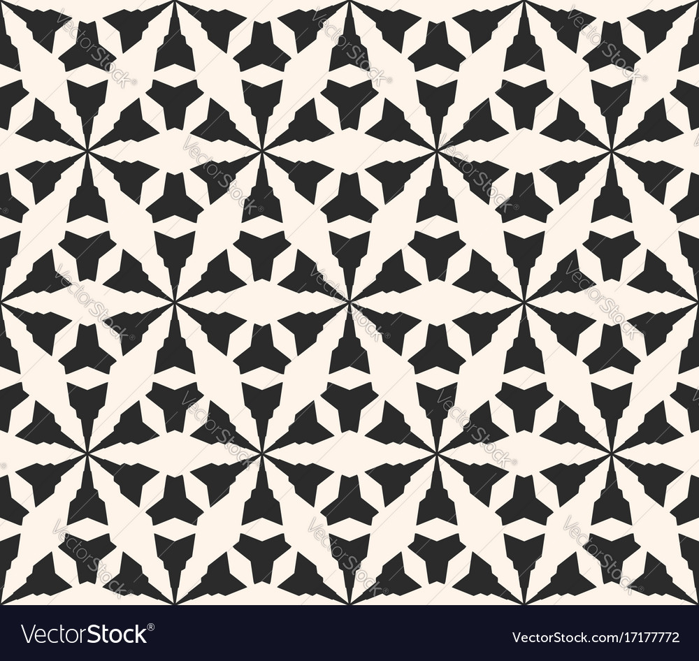 Seamless pattern geometric triangular grid