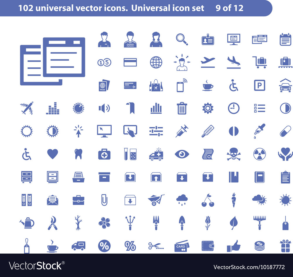 Universal web icons