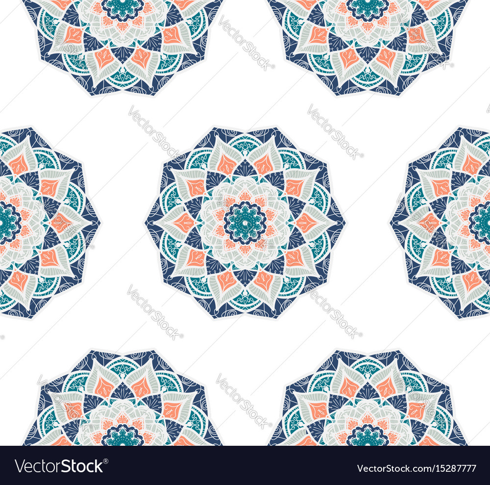 Mandala seamless pattern