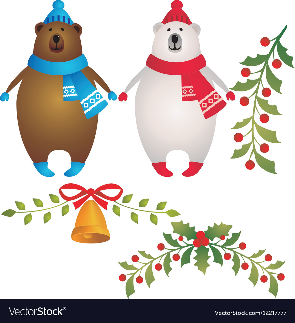 merry christmas bears
