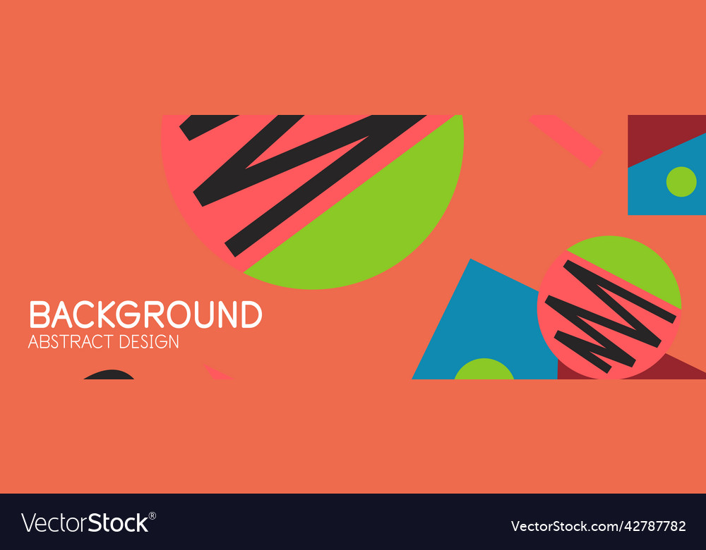 Abstract background with blocks lines geometric
