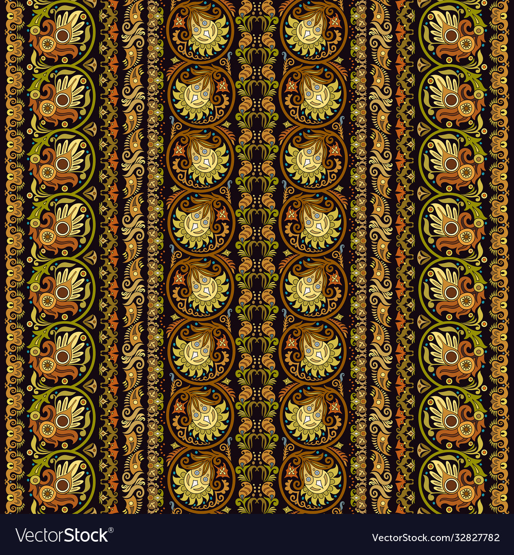 Abstract ethnic stripe pattern background