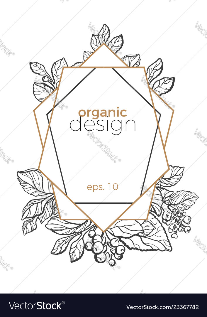Design template symbol frame