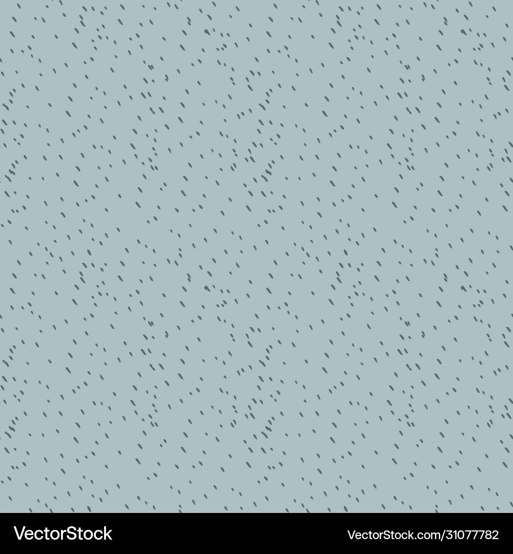 Dot seamless pattern on a blue background hand Vector Image