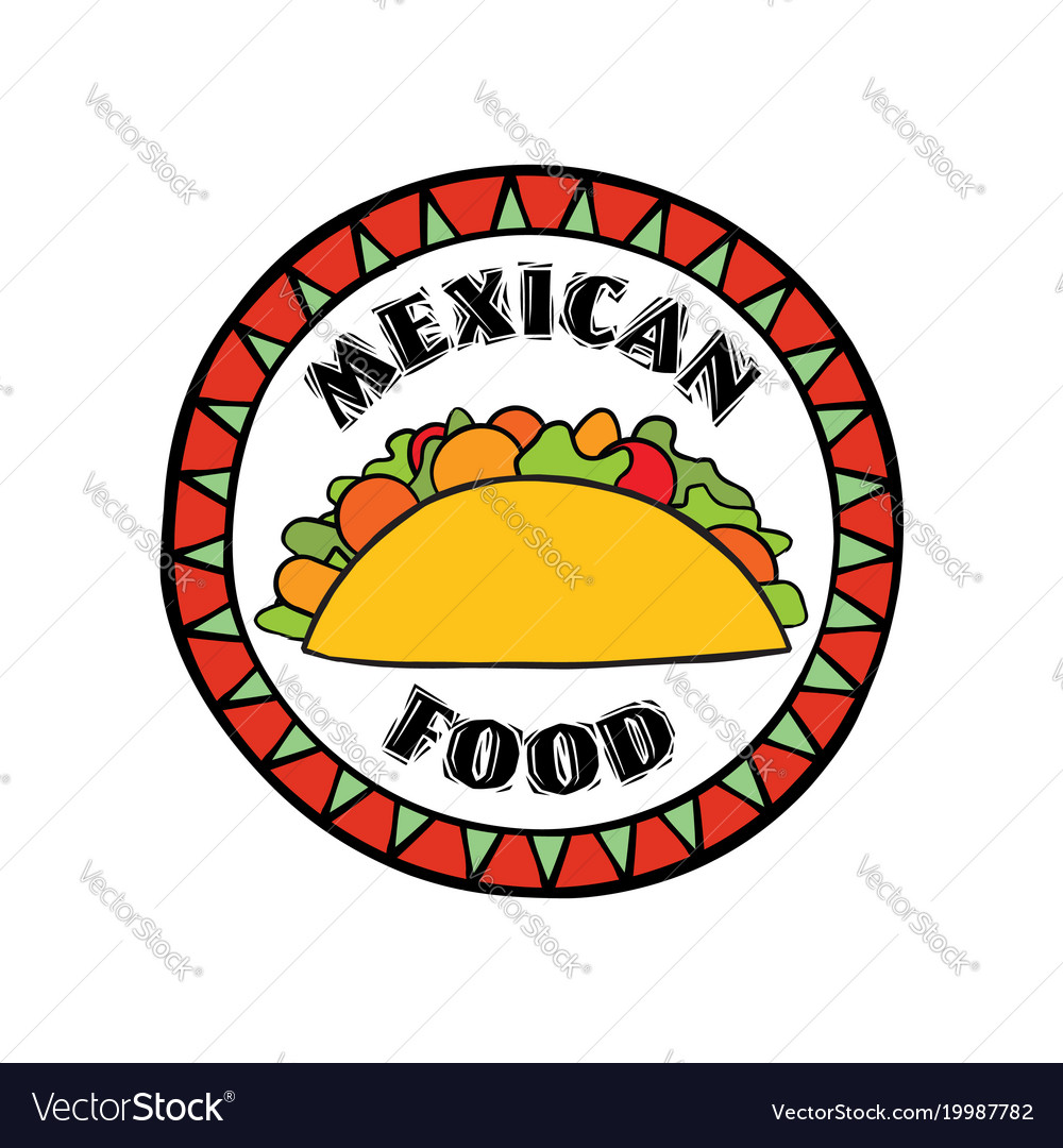 Mexikanische Lebensmittel Icon - Traditionelle Küche