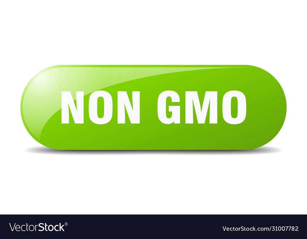 Non gmo button sign key push