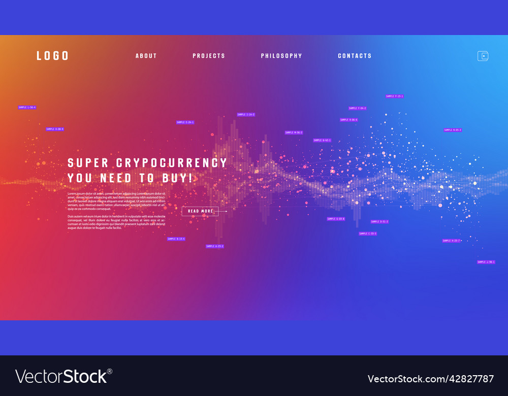 Abstract Data Background - Modern Template