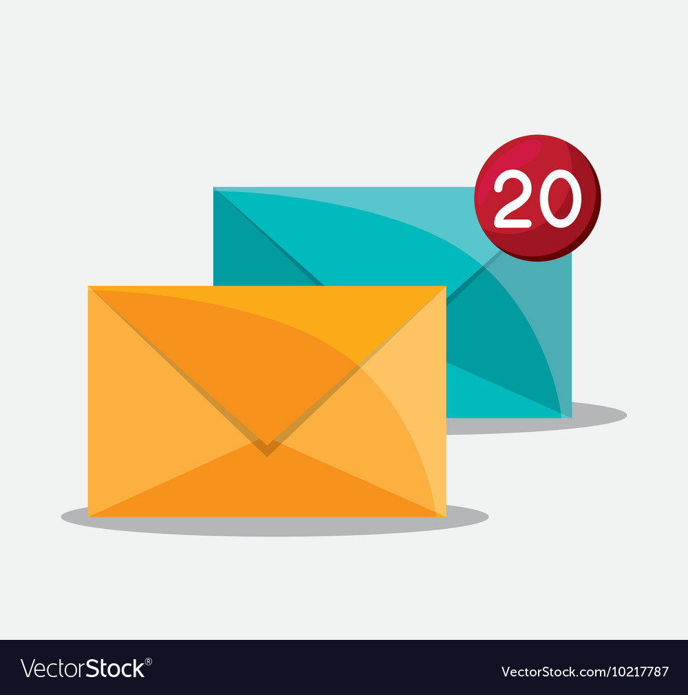 Envelope mail message chat communication icon