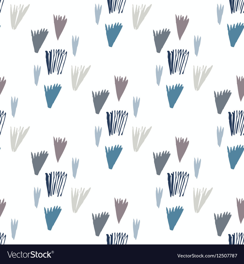 Scandinavian abstract seamless pattern