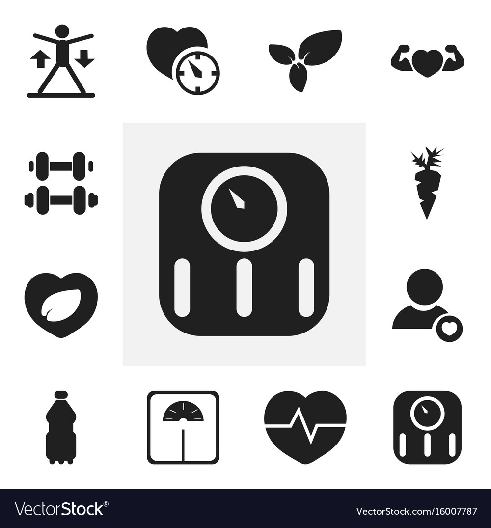 Set of 12 editable sport icons includes symbols