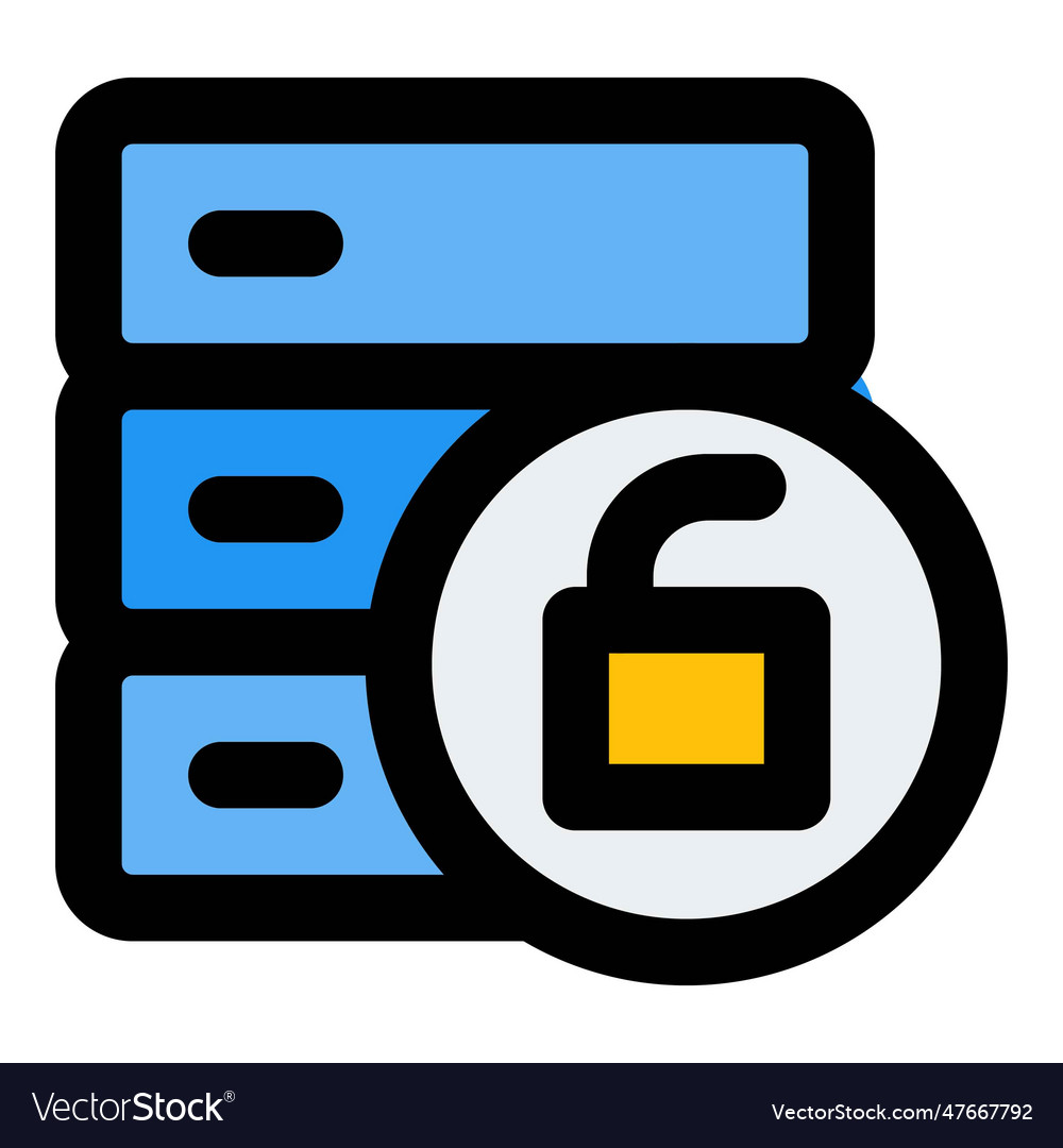 Database unlocked attack on information