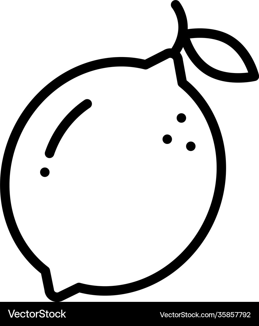 Lemon Royalty Free Vector Image - VectorStock