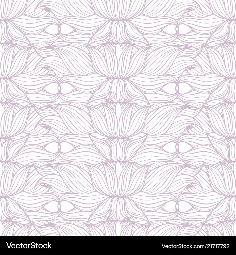 Seamless floral background pattern Royalty Free Vector Image