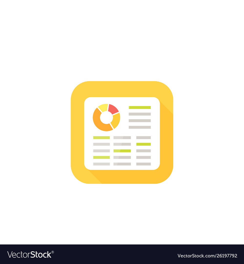 Spreadsheet Data Icon