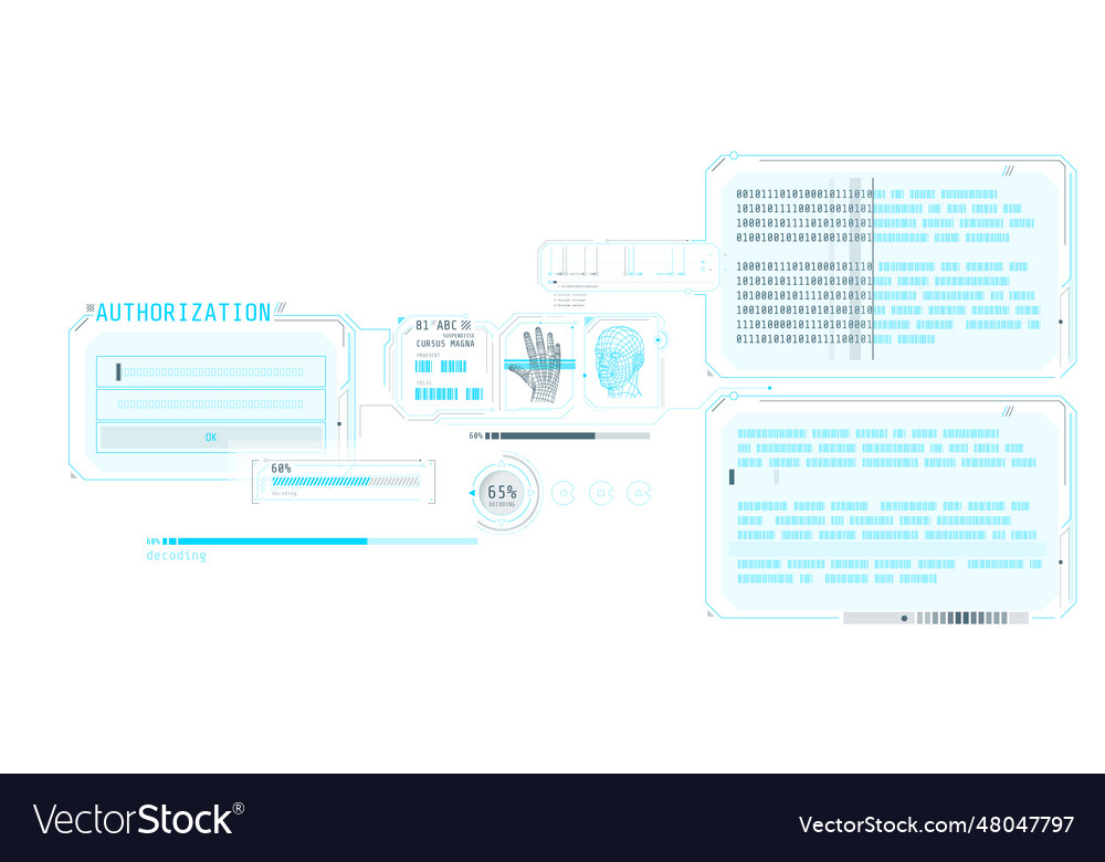 Data decoding program interface with authorization