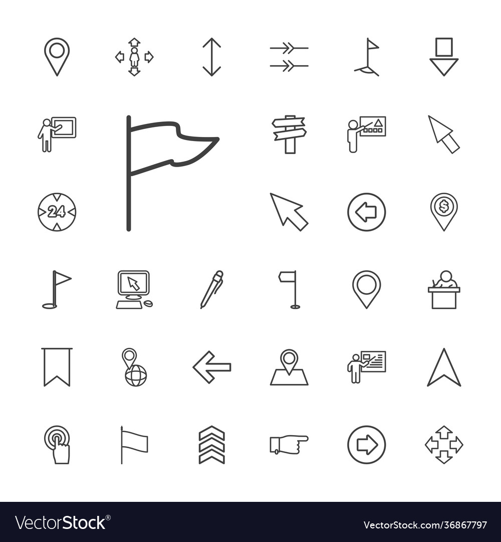 Pointer icons