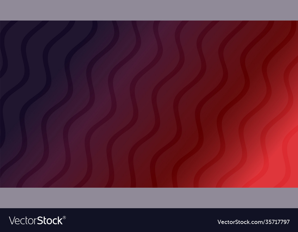 Red gradient wavy abstract background