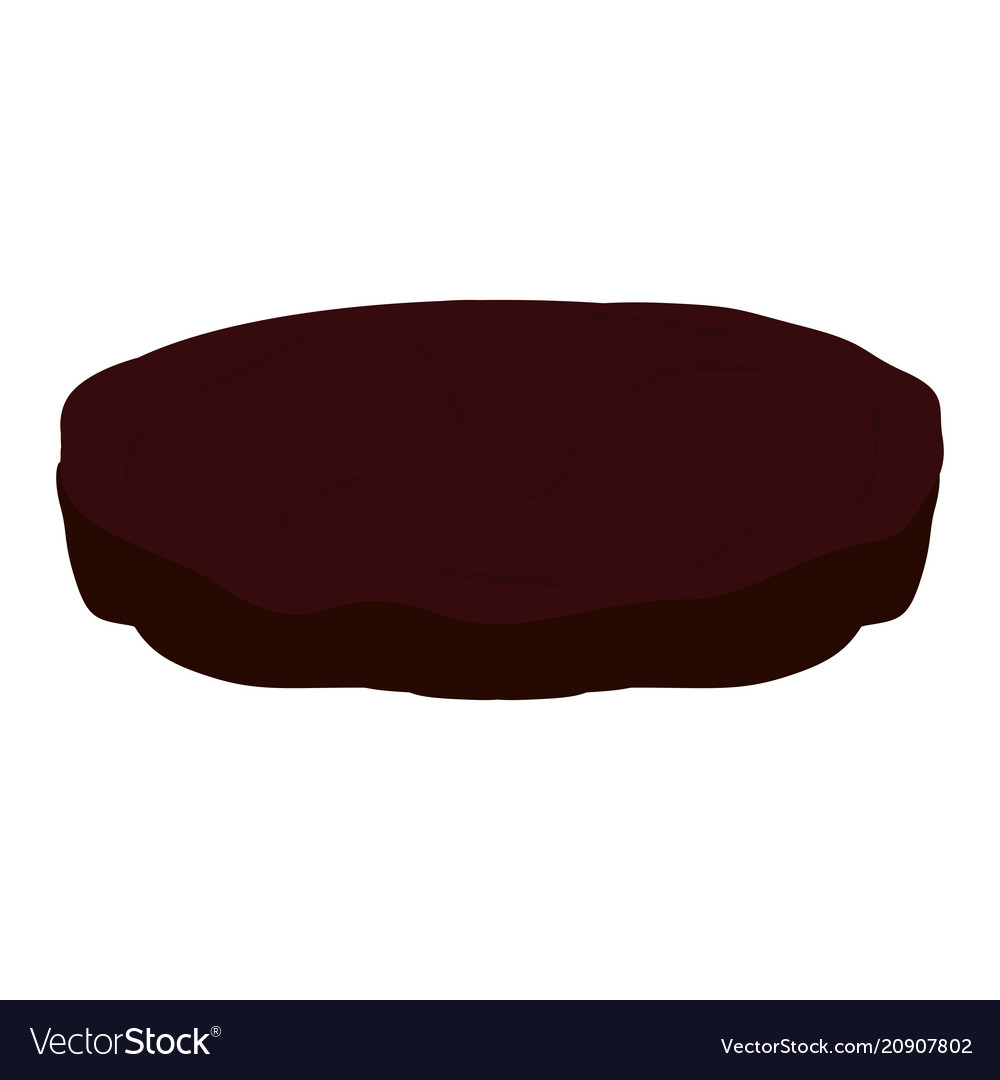 Abstract burger object vector image Abstract burger object