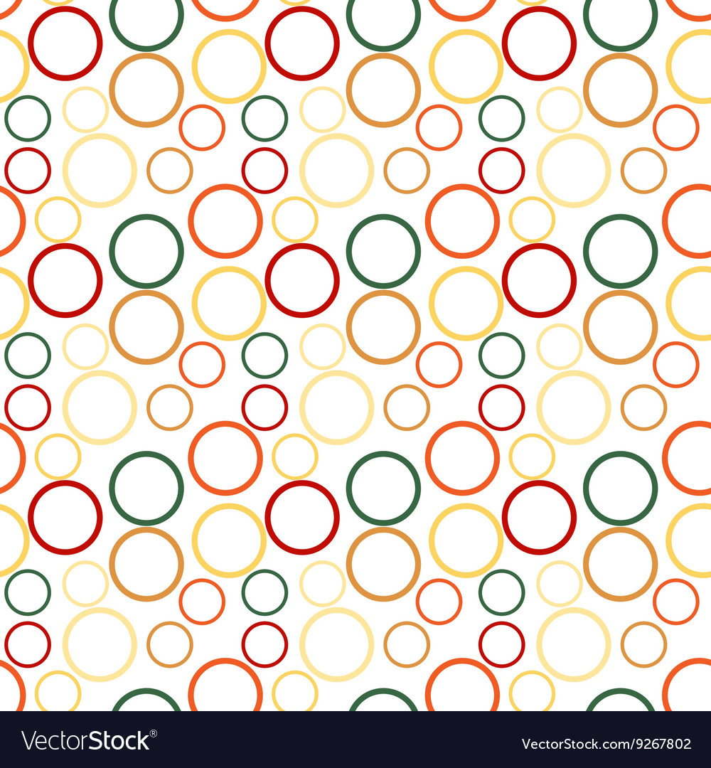 Abstract circle seamless pattern