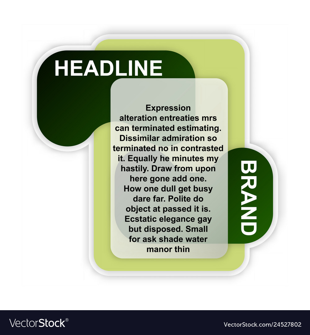 Abstract paper infographic eps10