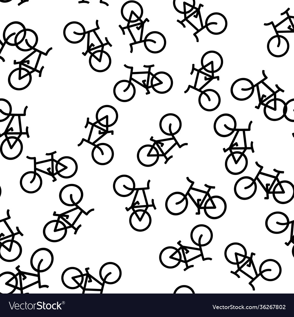 Bicycle Pattern Background