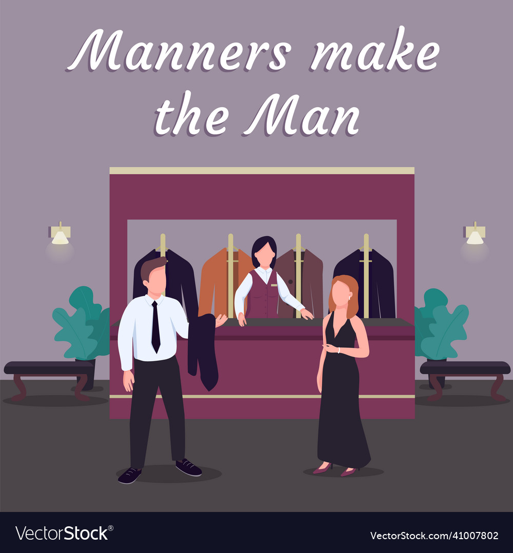 Casino social media post mockup manners make man