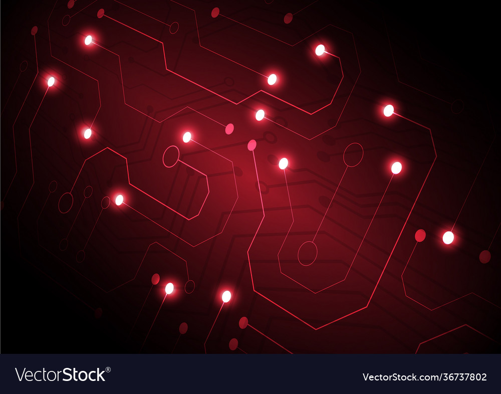 Circuit technology background with hi-tech digital
