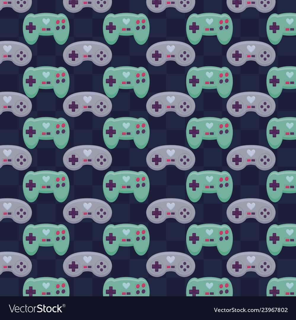 Classic video game controls pattern