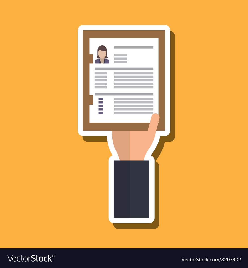 Human resources design Royalty Free Vector Image