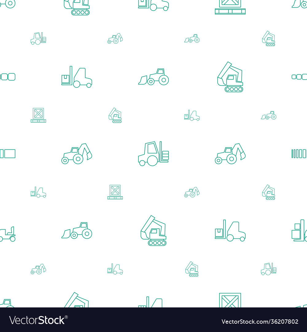 Loader icons pattern seamless white background