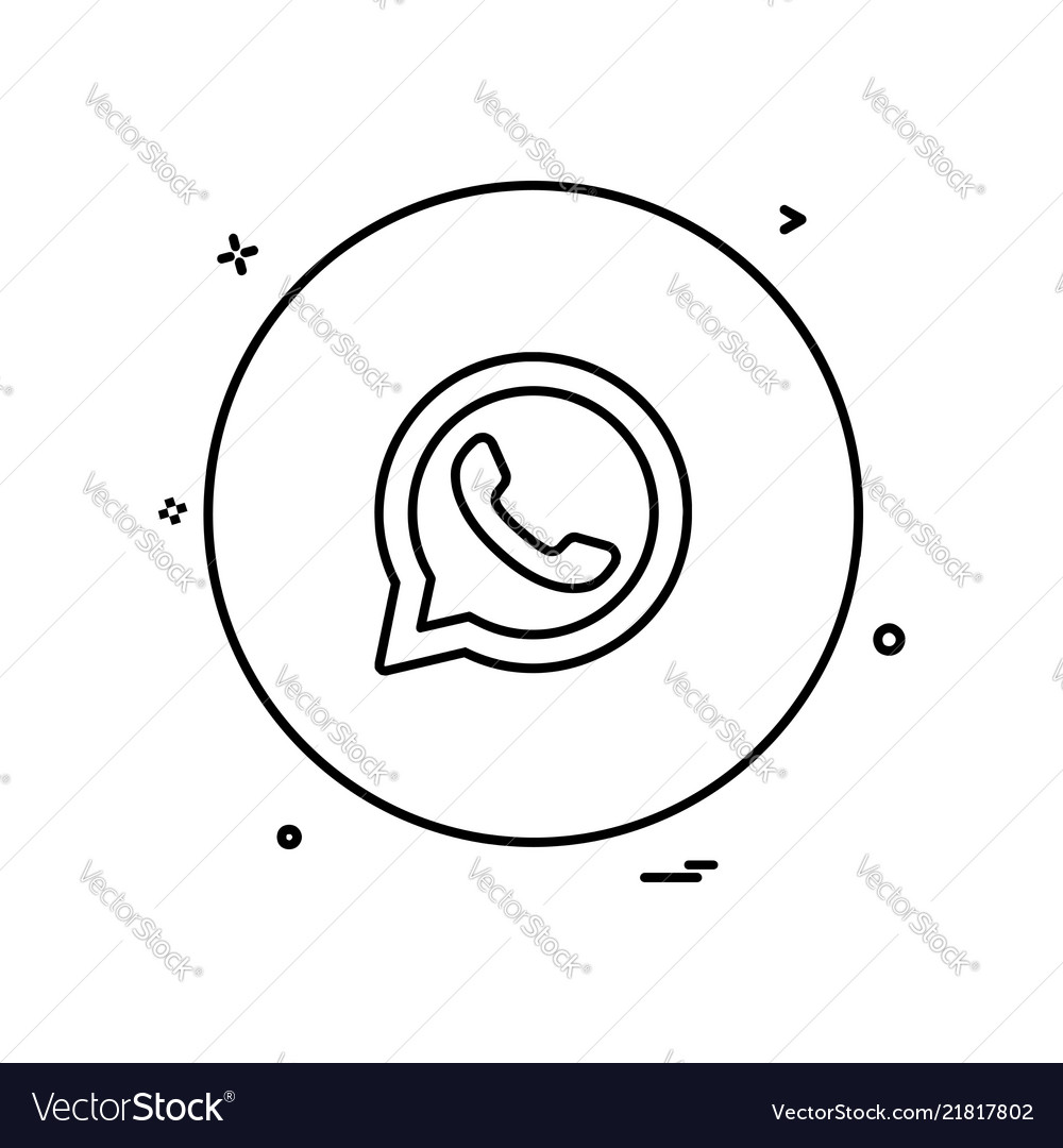 Whatsapp icon design