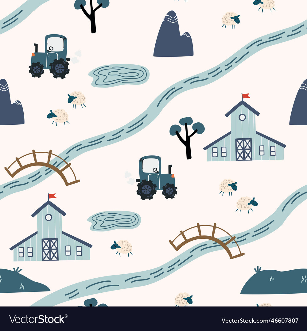 0246 map pattern vector image 0246 map pattern