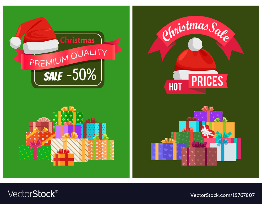 Christmas sale on products of premium quality