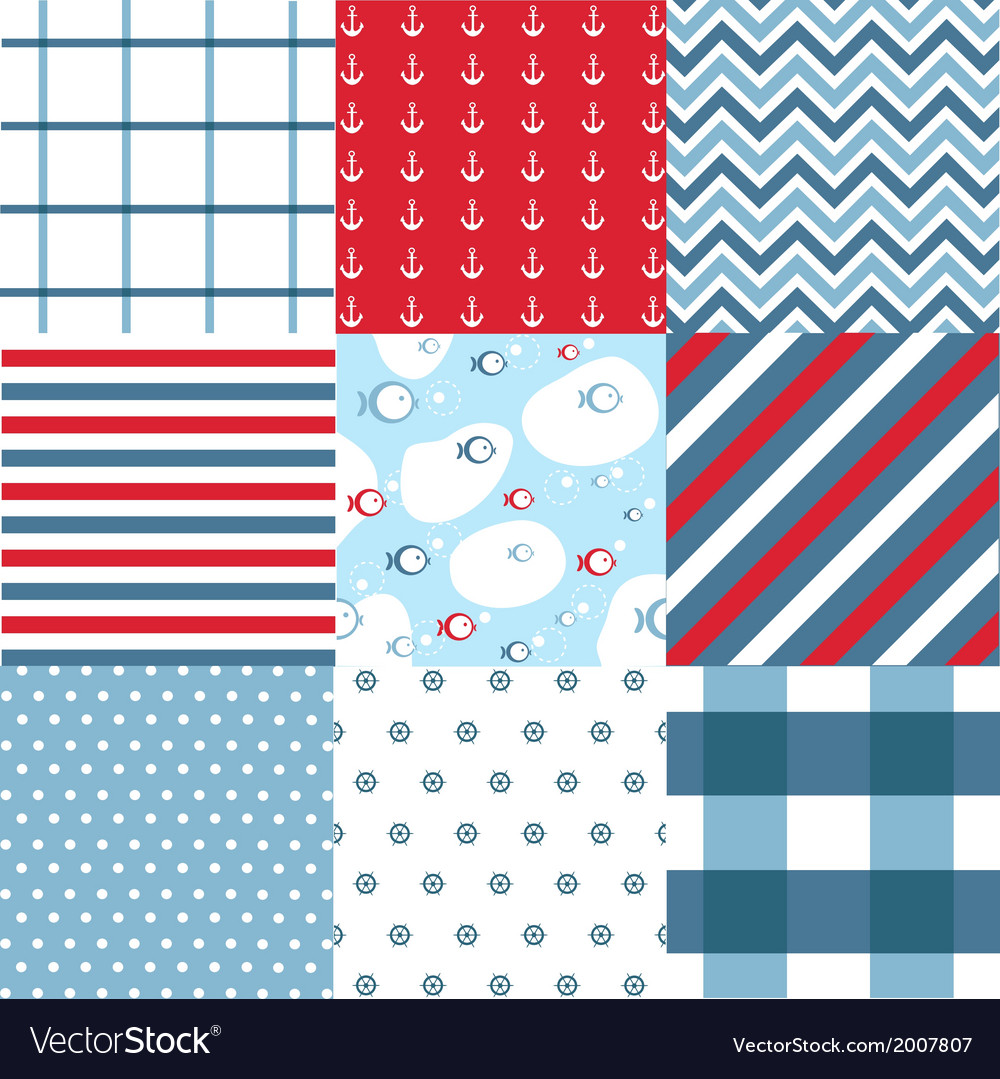 Nautical Seamless Pattern