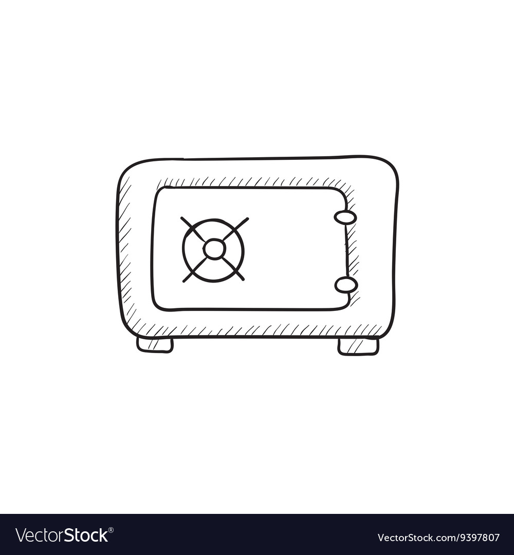 Safe sketch icon