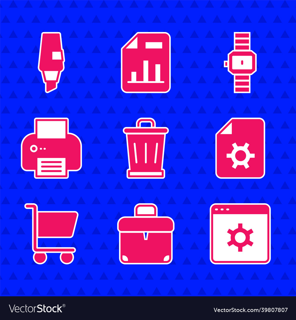 Set trash can briefcase browser setting