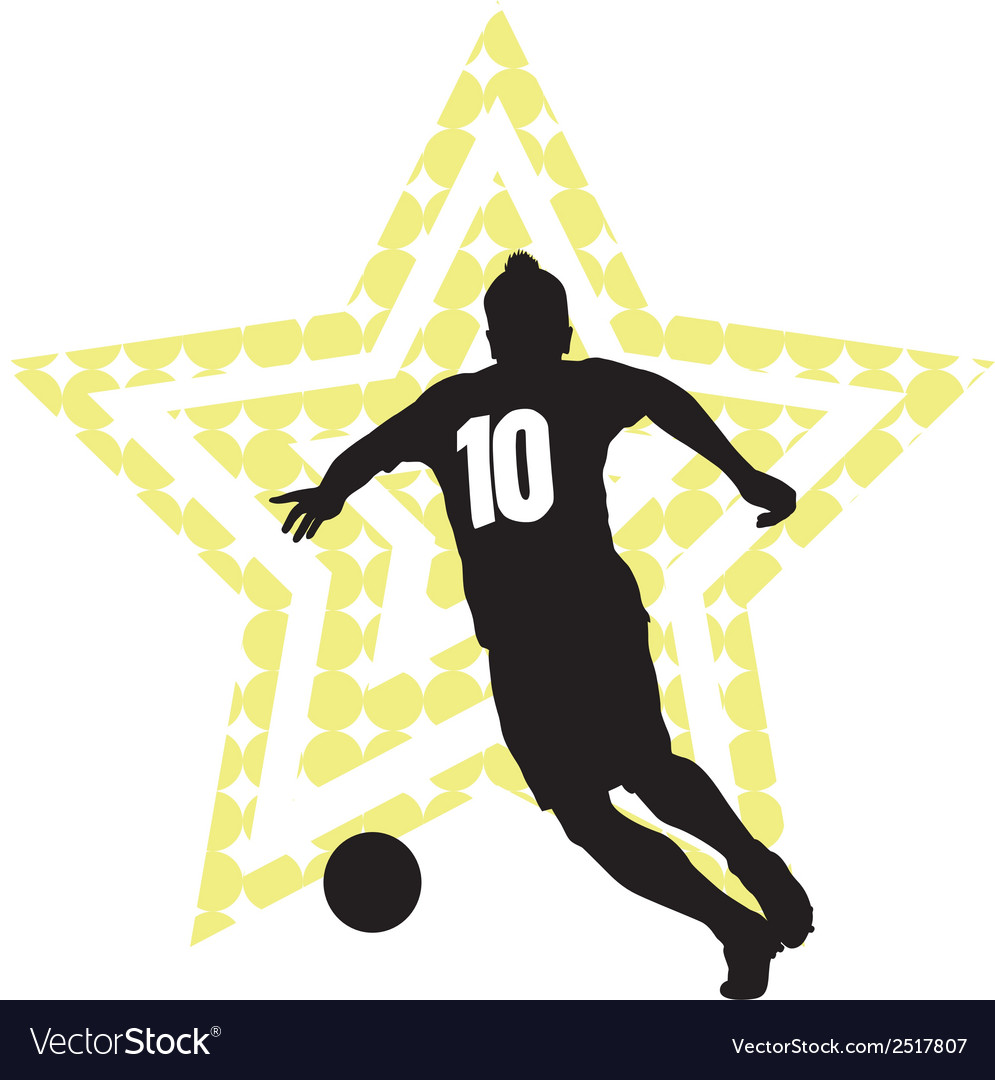 Soccer star concept