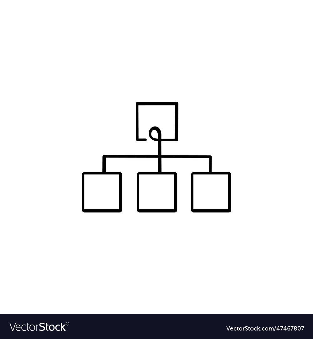 Structure line style icon design
