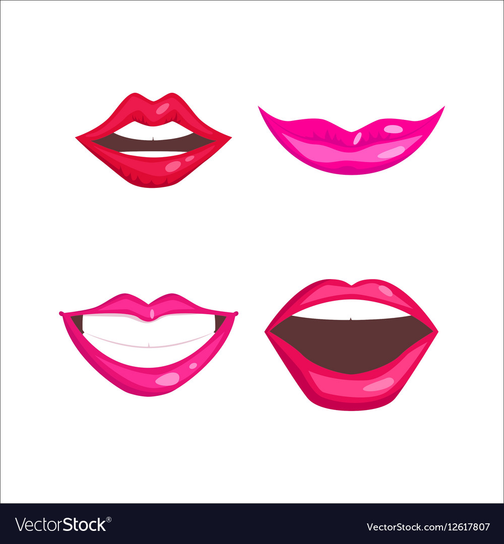 Woman lips