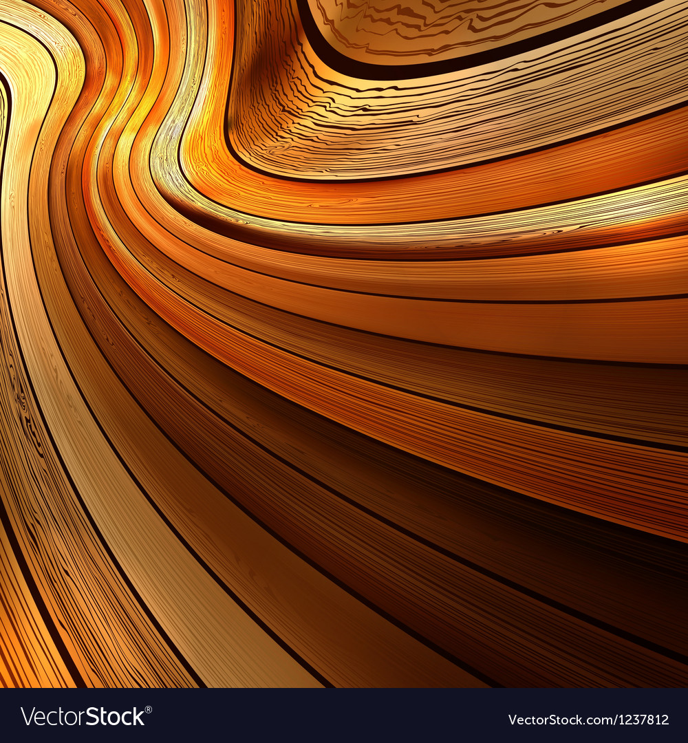 Abstract wood twisted background eps8 Royalty Free Vector