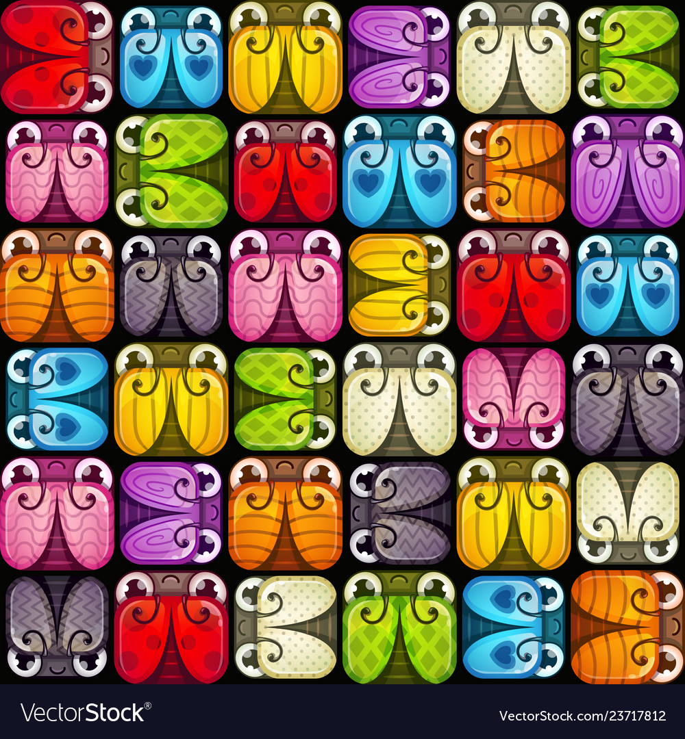 Colorful Bug Pattern